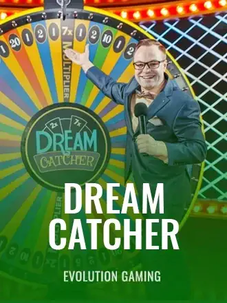 Dream Catcher dari Evolution, roda uang live dengan pengali