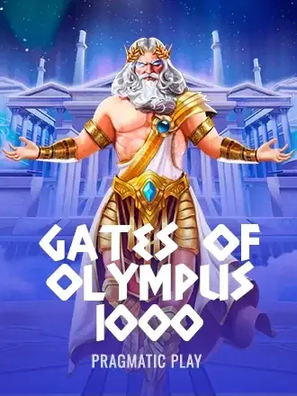 Slot Gates of Olympus 1000 dari Pragmatic Play, versi Zeus dengan pengali 1.000x